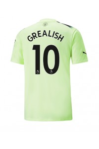 Manchester City Jack Grealish #10 Voetbaltruitje 3e tenue 2022-23 Korte Mouw